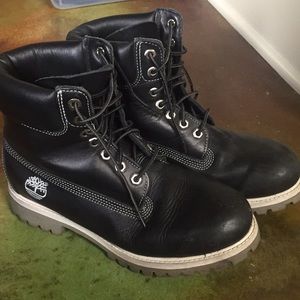 Black Timberland Boots